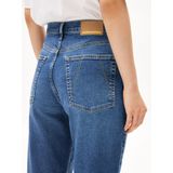 Armedangels - High-waisted Tapered Mom Jeans - Blauw - Dames