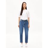 Armedangels - High-waisted Tapered Mom Jeans - Blauw - Dames