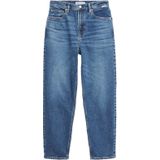 Armedangels - High-waisted Tapered Mom Jeans - Blauw - Dames