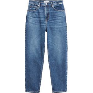 Armedangels - High-waisted Tapered Mom Jeans - Blauw - Dames