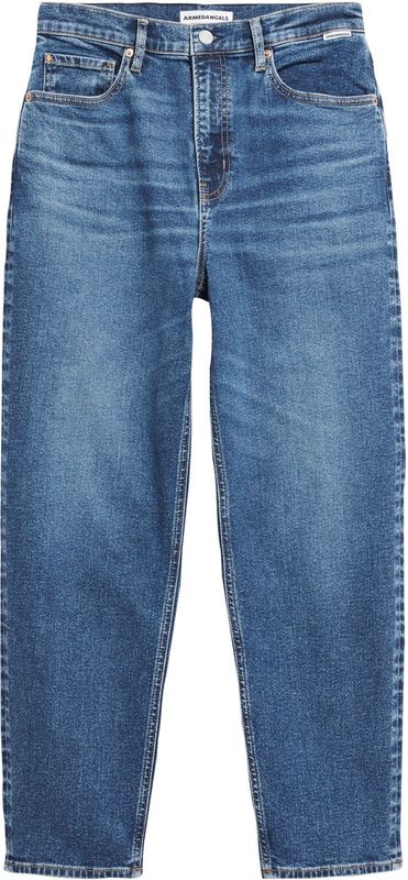 Armedangels - High-waisted Tapered Mom Jeans - Blauw - Dames