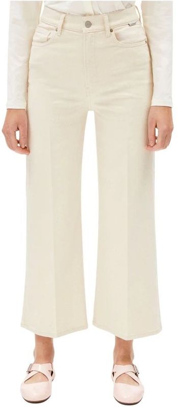 MURLIAA - Cropped Broek - Ongekleurd - Gerecycled Katoen en TENCEL™