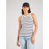 ARMEDANGELS Top  zwart / wit