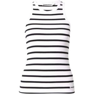 ARMEDANGELS Top  zwart / wit