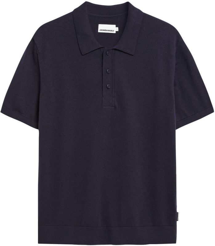 ARMEDANGELS - Taakos - Poloshirt - Blauw - 100% Katoen