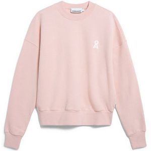 ARMEDANGELS Sweatshirt - Oversized - Ronde Hals - Ribboorden