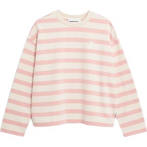 ARMEDANGELS Sweatshirt 'FRANKAA'  rosa / wit