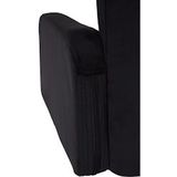 Barhocker Los Angeles Samt schwarz schwarz