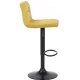 4er Set Barhocker Feni Samt gelb