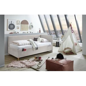 Nata - Twijfelaar - Gestoffeerd - Modern Design - Inclusief USB-verbinding