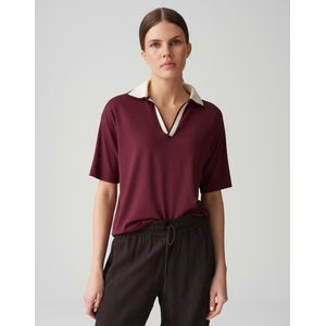 Opus - Polo - Cerise - Viscose/Elasthaan