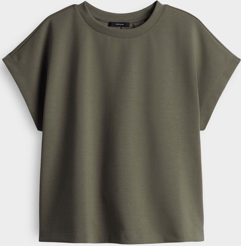 Opus Top korte mouw 10437413310100 Gold