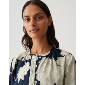 OPUS - Blouse Ficona - Donkerblauw - Dames