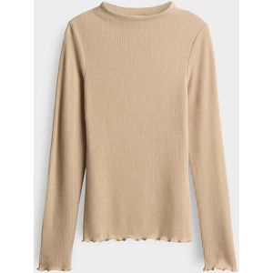 Opus - Top - Bruin - Lange Mouw - 10461813467100