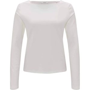 Opus Top Korte Mouw - Ecru
