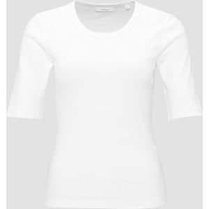 OPUS - Sustafa - T-shirt - Wit - Katoenmix