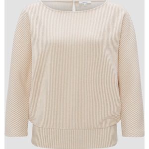 Opus, Dames, Truien, Beige, Maat: S Poliester,