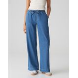 OPUS - Broeken - Blauw - Geweven Stof - Denim Look