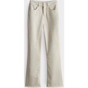 Opus - Jeans - Beige - Katoenmix - Bootcut Flare Fit