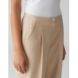 Opus - Maiga - Pantalon - Beige - Katoen - Relaxed Pasvorm