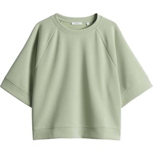 OPUS - Ginus - Sweatshirt - Munt - 52% Modal, 42% Polyester, 6% Elastaan