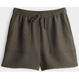 OPUS - Melane - Harembroek - Olijfgroen - High Waist