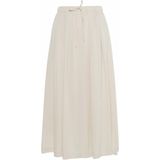 Opus - A-lijnrok - Beige - Katoen