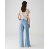 Wijde Lichtblauwe Jeans - Striklint - Katoen