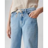 Opus - Miva Palazzo Paris - Jeans - Blauw - 99% Katoen, 1% Elastaan