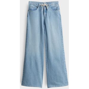 Opus - Miva Palazzo Paris - Jeans - Blauw - 99% Katoen, 1% Elastaan