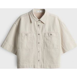 OPUS Blusenshirt Ferlosa natural glaze