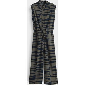Opus - Jumpsuit - Grafisch Patroon - 100% Viscose - Losse Pasvorm