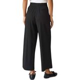 OPUS - Mileni - Broek - Zwart - Wide Leg, High Waist, 7/8 Lengte