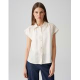 Opus - Fairi Blouse - Ecru - 84% Lyocell 16% Polyamide