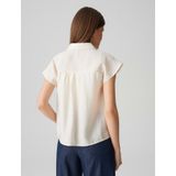 Opus - Fairi Blouse - Ecru - 84% Lyocell 16% Polyamide