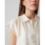Opus - Fairi Blouse - Ecru - 84% Lyocell 16% Polyamide