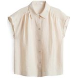 Opus - Fairi Blouse - Ecru - 84% Lyocell 16% Polyamide