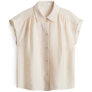 Opus - Fairi Blouse - Ecru - 84% Lyocell 16% Polyamide