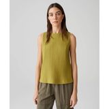 OPUS Top - Groen - Effen - Ronde Halslijn