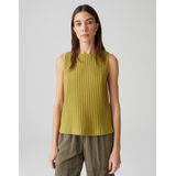 OPUS Top - Groen - Effen - Ronde Halslijn