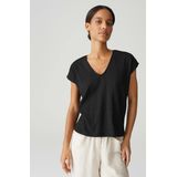 Opus - Damesblouse - Zwart - Polyester - Sirukus-structuur