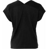 Opus - Damesblouse - Zwart - Polyester - Sirukus-structuur