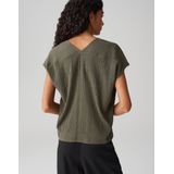 Opus - Damesblouse - Zwart - Polyester - Sirukus-structuur