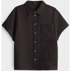 Opus - Blouse - Beige - 100% Linnen