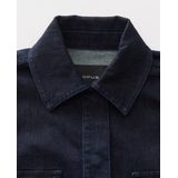 Opus - Korte Jeansvest - Donkerblauw