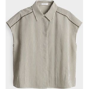 OPUS - Blouse Famella - Damesblouse - Met Strepen