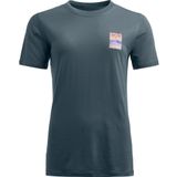 Ortovox - 140 Cool Mountain Gradient - T-shirt - Grijs - Merinoshirt