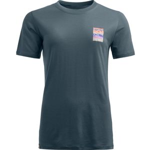 Ortovox - 140 Cool Mountain Gradient - T-shirt - Grijs - Merinoshirt