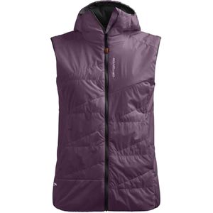 Ortovox - Womens Swisswool Piz Duan - Merinobodywarmer - Purper