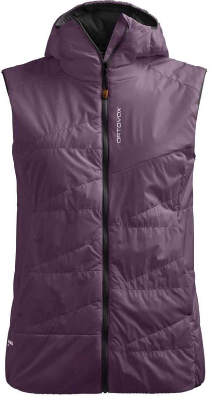 Ortovox - Womens Swisswool Piz Duan - Merinobodywarmer - Purper